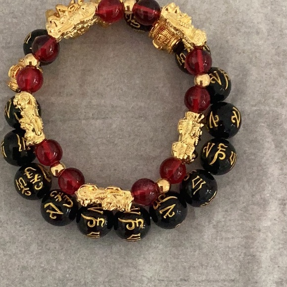 5pcs 2different designs to choose from Luck Bracelet Double Wealth - Picture 8 of 8